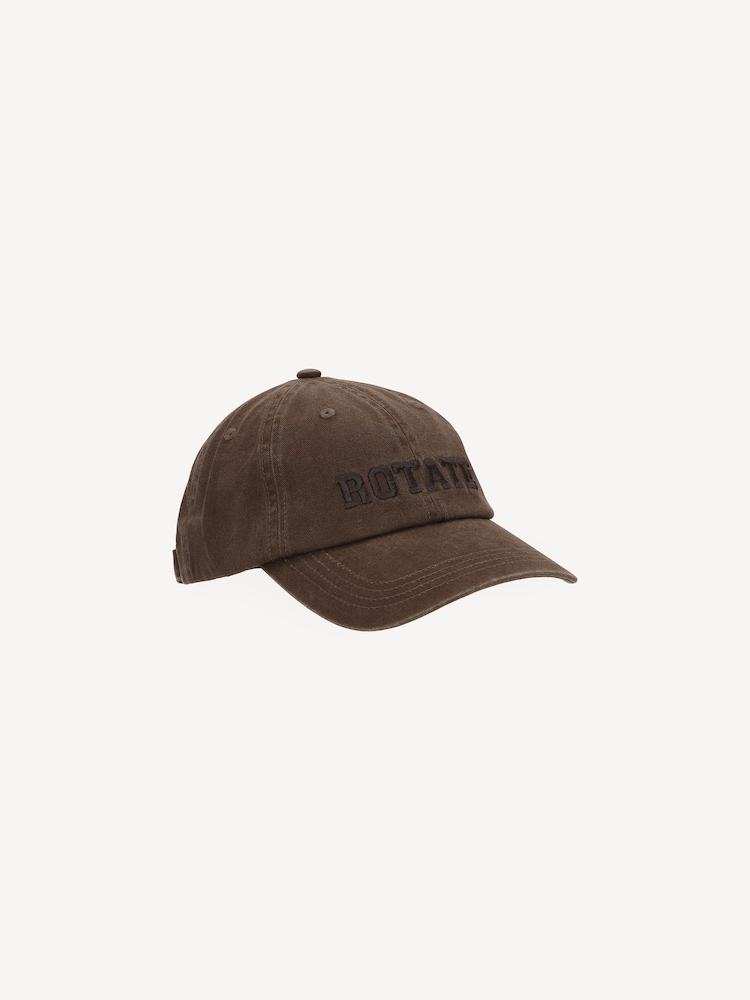 Rotate Brown Canvas Logo Cap - Image 1 of 4