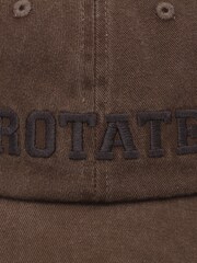 Rotate Brown Canvas Logo Cap - Image 3 of 4