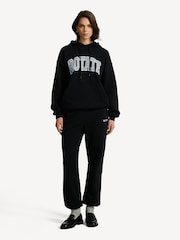Rotate Black Heavy Sweat Hoodie - Image 4 of 9