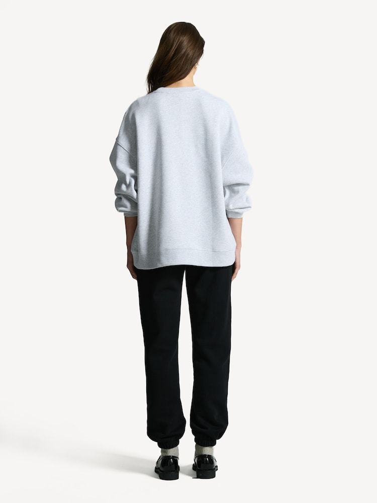Rotate Grey Heavy Crewneck Sweatshirt - Image 2 of 9