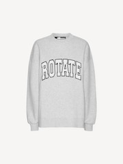 Rotate Grey Heavy Crewneck Sweatshirt - Image 7 of 9
