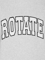 Rotate Grey Heavy Crewneck Sweatshirt - Image 9 of 9