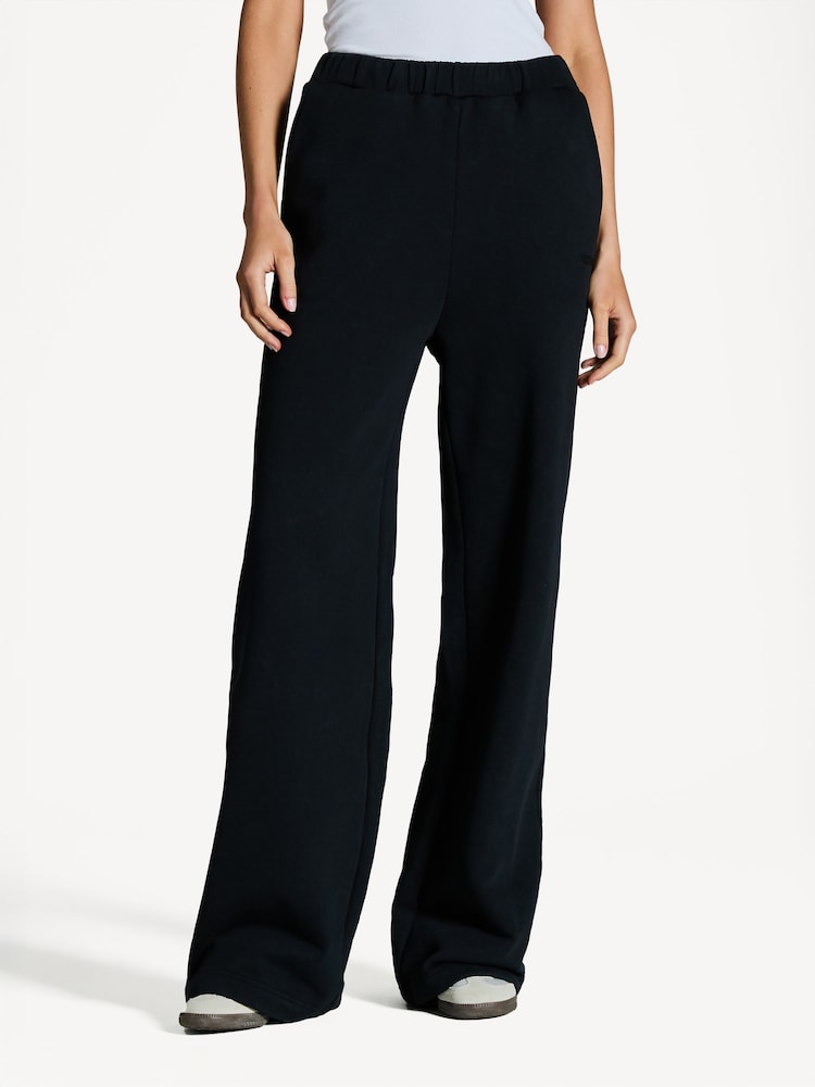 Rotate Black Washed Heavy Joggers - Image 1 of 8