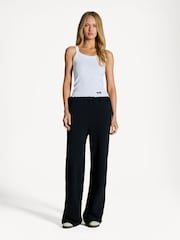 Rotate Black Washed Heavy Joggers - Image 2 of 8