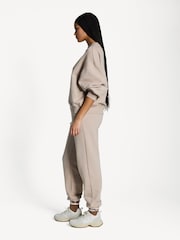 Rotate Cream Heavy Joggers - Image 4 of 8