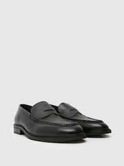 črna - Usnjeni mokasini Schuh Rhodes - Slika 2 iz 4