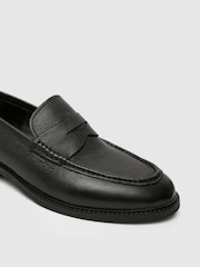 črna - Usnjeni mokasini Schuh Rhodes - Slika 4 iz 4