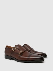 Коричневые кожаные туфли Schuh Ronaldo - Изображение 2 из 4