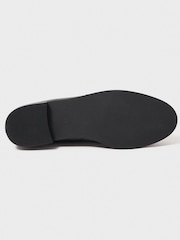 Crew Clothing Black Buckle Flat Boots - Image 4 of 4