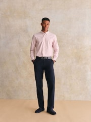 Crew Clothing Pink Cotton Flannel 100% Cotton Shirt - Image 5 of 5