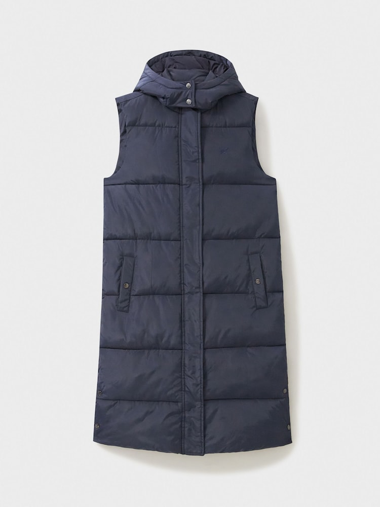 Удлиненный дутый жилет среднего размера Crew Clothing Company - Image 5 of 5