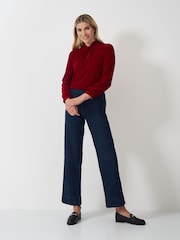 Бархатный топ Crew Clothing Company Georgia - Изображение 4 из 5
