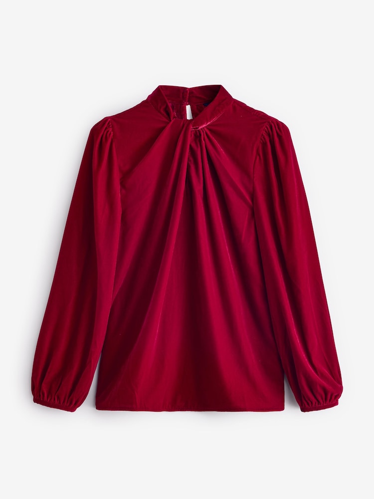 Бархатный топ Crew Clothing Company Georgia - Изображение 5 из 5