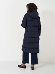 Crew Clothing Black Heavyweight Padded Black Coat - Image 2 of 5