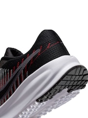 Nike White/Black Run Defy Road Running Trainers - Image 10 of 11