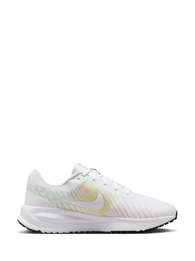 Nike Yellow/White Run Defy Road Running Trainers - Image 1 of 10