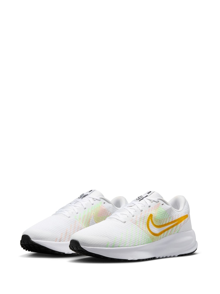 Żółty/biały - Nike Run Defy Road Running Trainers - Image 5 of 10