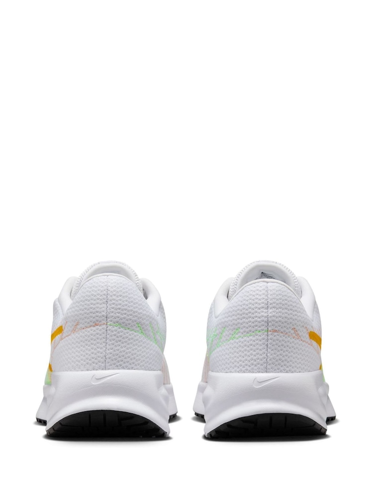 Żółty/biały - Nike Run Defy Road Running Trainers - Image 6 of 10