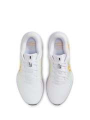 Nike Yellow/White Run Defy Road Running Trainers - Image 7 of 10