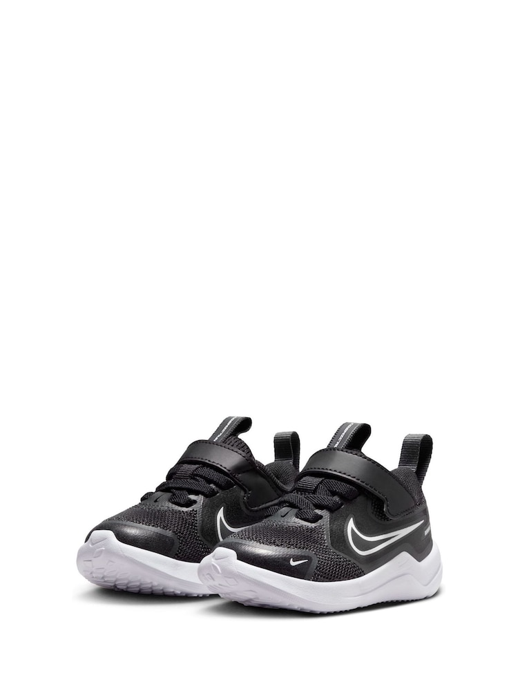 Чорний/білий - Nike немовля Cosmic Running Trainers - Image 5 of 11