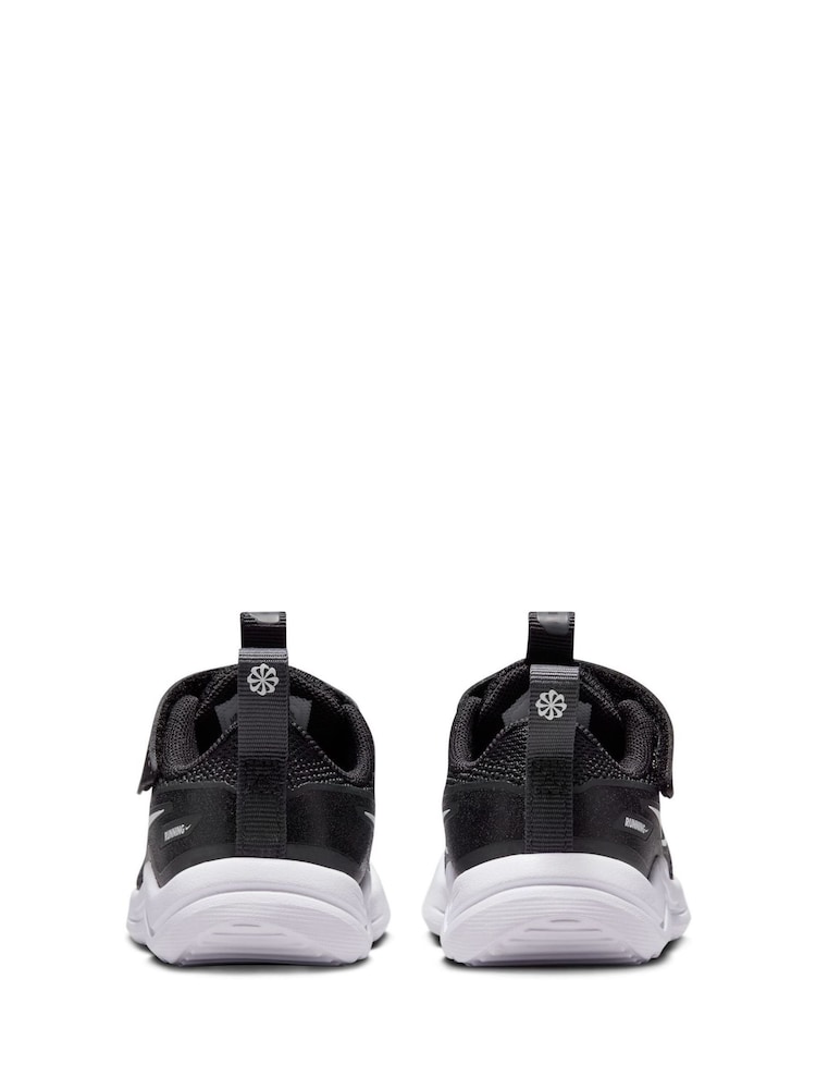 Чорний/білий - Nike немовля Cosmic Running Trainers - Image 7 of 11