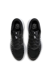 Nike Black/White Run Defy Road Running Trainers - Image 7 of 11