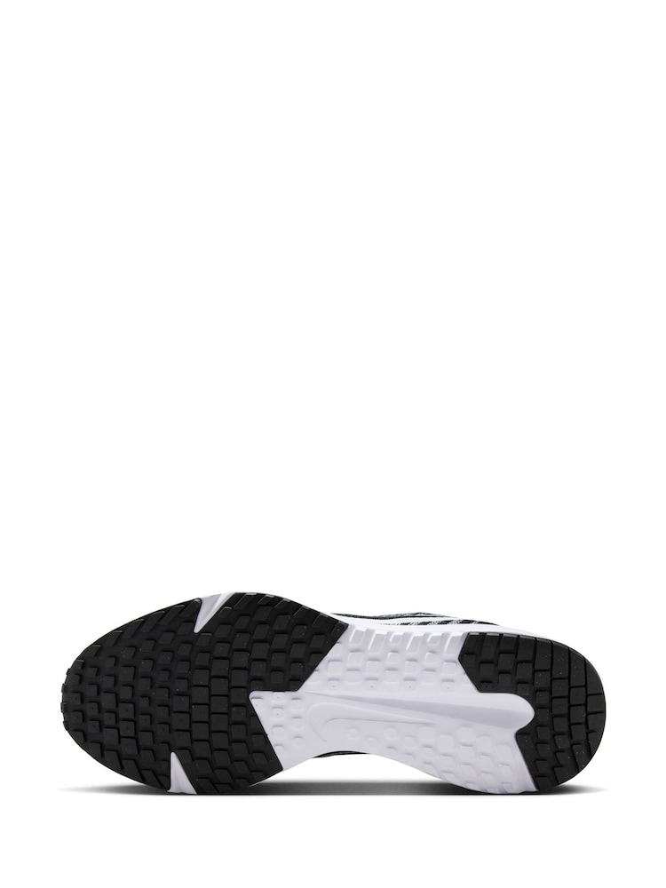 Nike Black/White Run Defy Road Running Trainers - Image 9 of 11