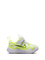 Nike White Volt Infant Cosmic Running Trainers - Image 5 of 11