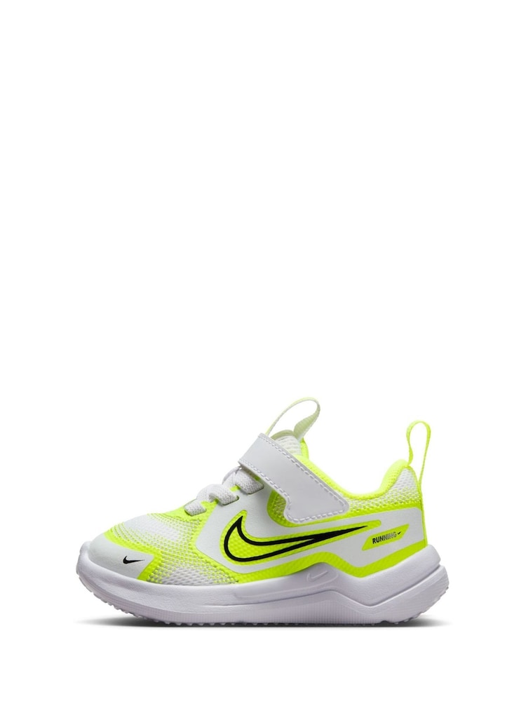 Nike White Volt Infant Cosmic Running Trainers - Image 6 of 11