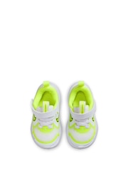 Nike White Volt Infant Cosmic Running Trainers - Image 9 of 11