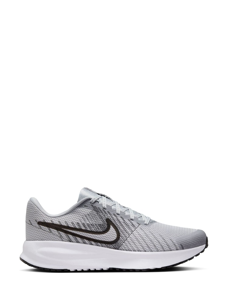 Nike Grey/White Run Defy Road Running Trainers - Image 1 of 11