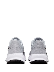 Nike Grey/White Run Defy Road Running Trainers - Image 6 of 11