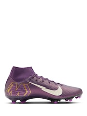 Nike Purple Adults Mercurial Superfly Academy Kylian Mbappe Multi Ground Football Boots - Image 3 of 11