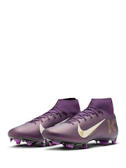 Nike Purple Adults Mercurial Superfly Academy Kylian Mbappe Multi Ground Football Boots - Image 5 of 11