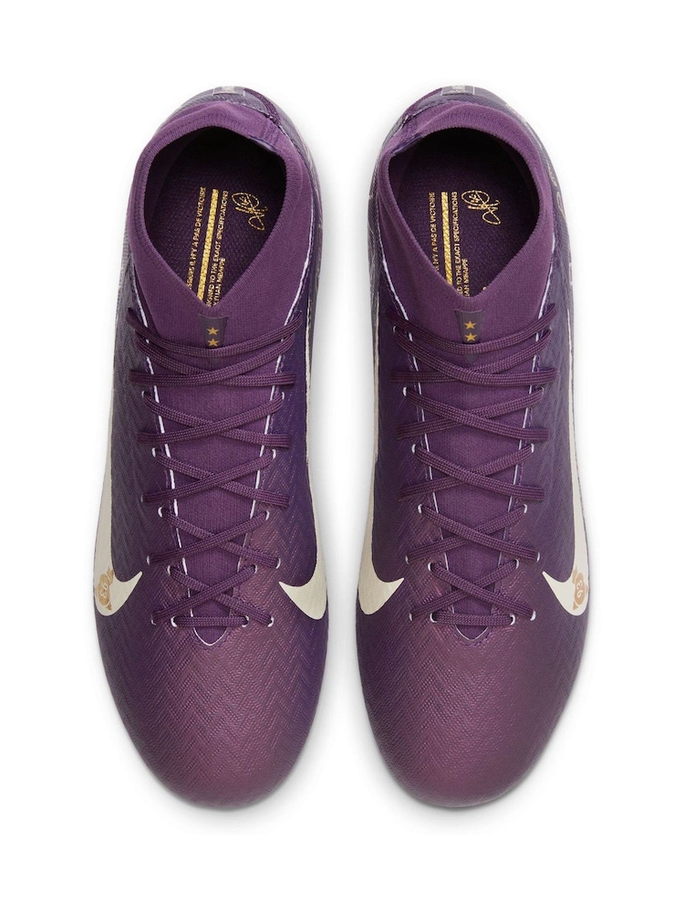 Nike Purple Adults Mercurial Superfly Academy Kylian Mbappe Multi Ground Football Boots - Image 7 of 11