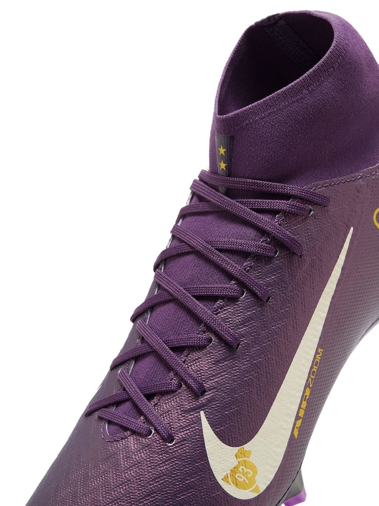 Nike Purple Adults Mercurial Superfly Academy Kylian Mbappe Multi Ground Football Boots - Image 9 of 11