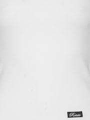 Rotate White Rib Tank Top - Image 9 of 9