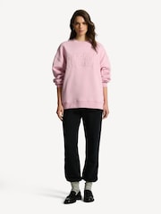 Rotate Pink Heavy Crewneck Sweatshirt - Image 4 of 9