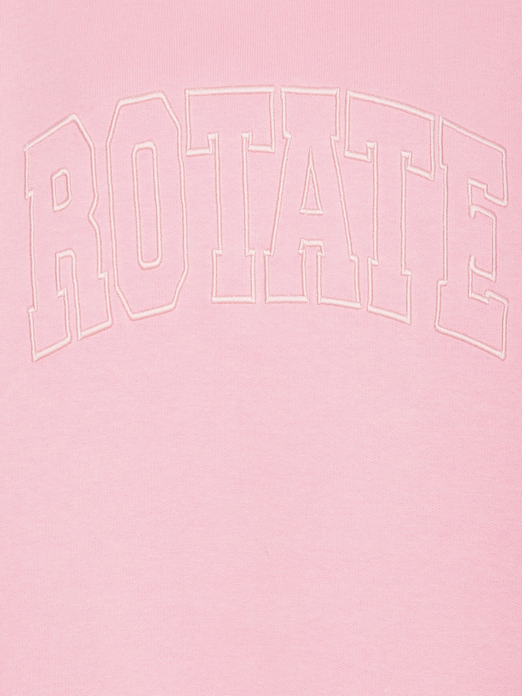 Rotate Pink Heavy Crewneck Sweatshirt - Image 9 of 9