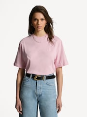 Rotate Pink Thin Jersey T-Shirt - Image 1 of 8