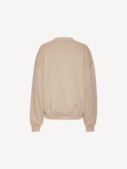 Rotate Cream Heavy Crewneck  Sweatshirt - Image 6 of 7
