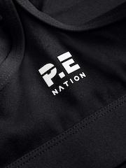 P.E Nation Black Signature Sports Bra - Image 12 of 12