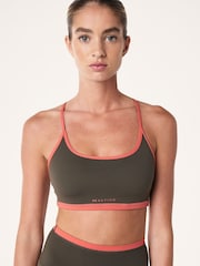 P.E Nation Red Fundamental Sports Bra - Image 1 of 4