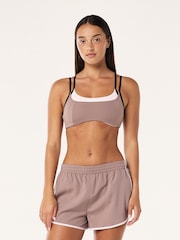 P.E Nation Two Tone Distortion Sports Bra - Image 1 of 4