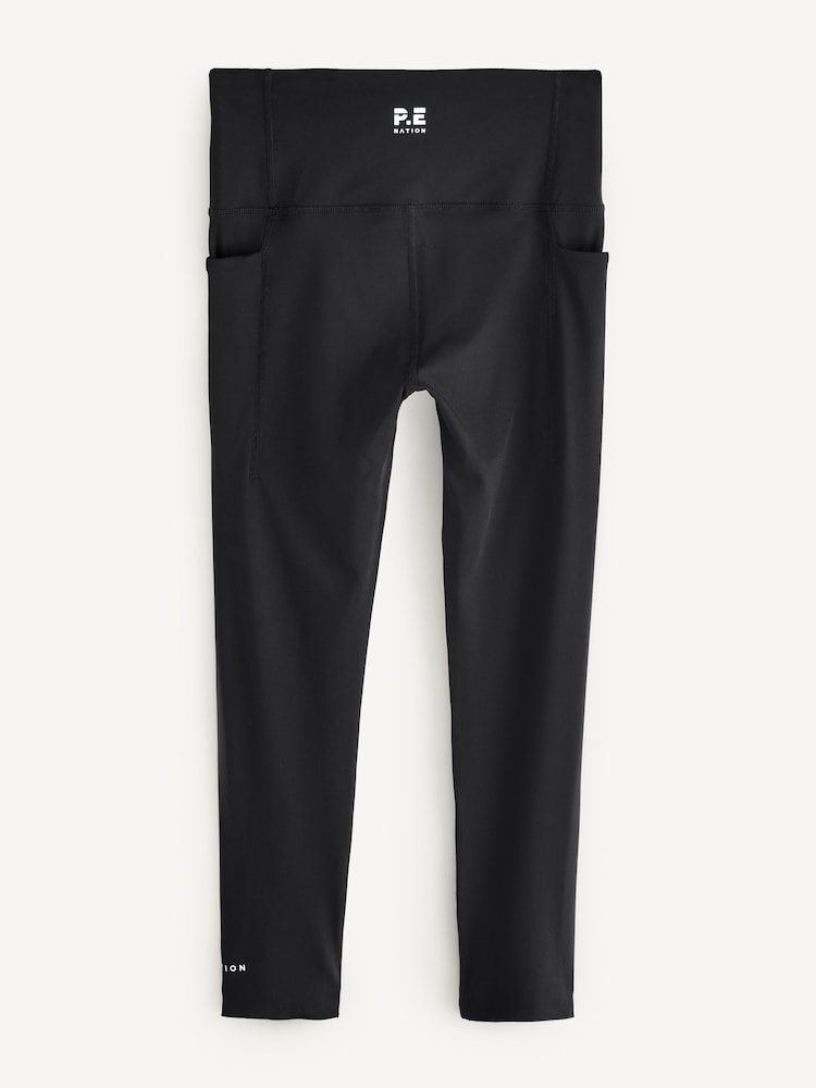 P.E Nation Black Recalibrate 78 Leggings - Image 13 of 16