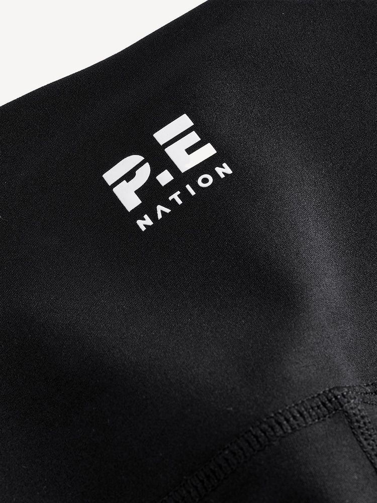 P.E Nation Black Recalibrate 78 Leggings - Image 14 of 16
