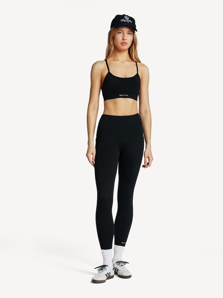 P.E Nation Black Recalibrate 78 Leggings - Image 4 of 16