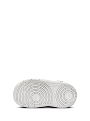 Nike White Blue Grey Infant Court Borough Low Recraft Trainers - Image 8 of 10