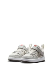 Nike Off White Grey Infant Court Borough Low Recraft Trainers - Image 5 of 10