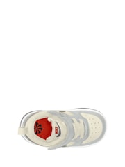Nike Off White Grey Infant Court Borough Low Recraft Trainers - Image 8 of 10